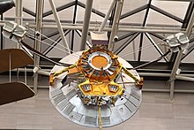 Pioneer H, on display at the National Air and Space Museum, was a canceled probe to study the Sun. PioneerH2011.jpg