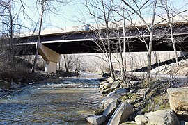 Pohick Road and Cross County Trail 1st crossing in 2021