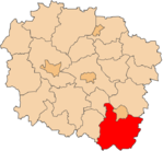 Localização do Condado de Włocławek na Cujávia-Pomerânia.