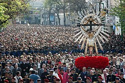 Procession of Our Lord of the Miracle in Salta city. Procesion del Milagro en la provincia de Salta - Argentina.jpg