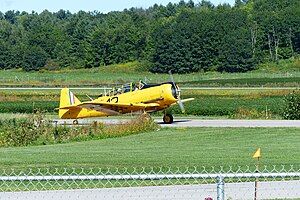 RCAF Harvard 2886 Takeoff Taxi.JPG