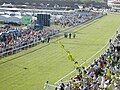 The racecourse is a classical meeting point for the people of Chester.