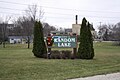 City welcome sign