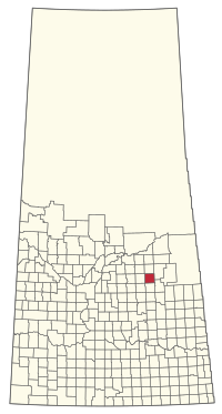 Location of the RM of Barrier Valley No. 397 in Saskatchewan