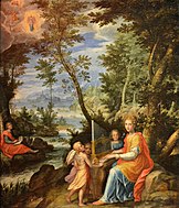 Santa Cecilia e la visione di san Giovanni