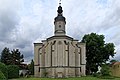 Kirchenruine (ehemalige Schlosskirche), Kirchhof mit umliegenden Spolien und Einfriedung