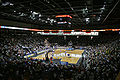 Basketball game at the arena.