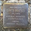 Stolperstein in Mühlacker für Ernst Berties (17. Februar 2019)