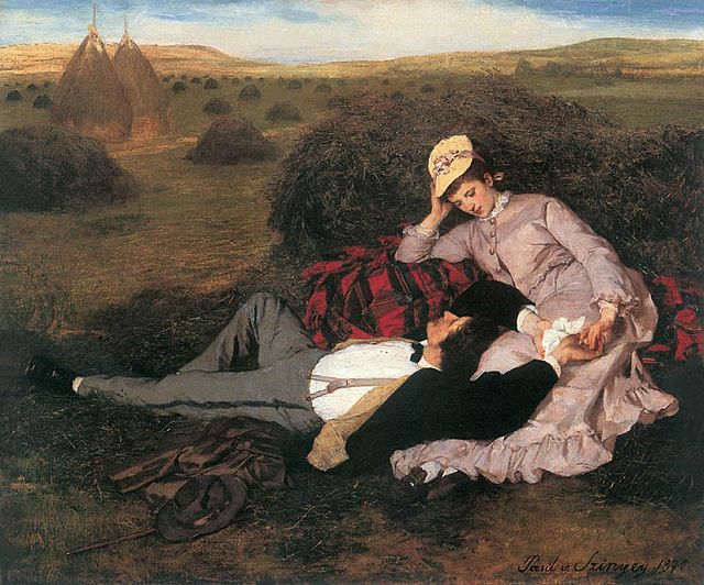 Szinyei Merse, Pál - Lovers (1869)