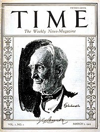 Time magazine, Volume 1 Issue 1, March 3, 1923...
