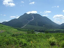 塚原高原と由布岳