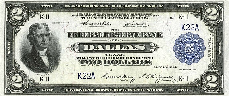 File:US $2 1918 Federal Reserve Bank Note.jpg