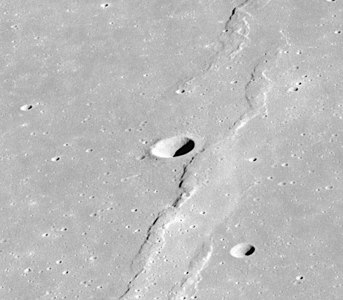 Vista obliqua des de l'Apollo 17