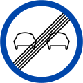 133: End of the overtaking prohibition