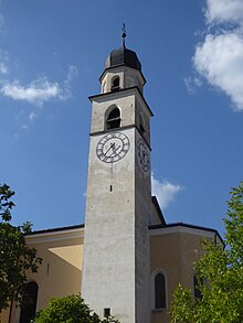 Campanile chiesa di San Giorgio a Vigolo Vattaro