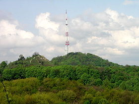 Высокий Замок и Гора Льва (слева)