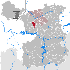 Poziția Wernburg pe harta districtului Saale-Orla-Kreis