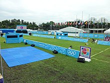 Kallang Field hosted the archery games during the 2010 Summer Youth Olympics. YOGArchery-KallangField-Singapore-20100821-02.jpg