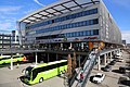 Автобуси FlixBus на виїзді з центрального автовокзалу в Мюнхені (2017)