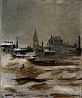 Édouard Manet: Effet de neige à Petit-Montrouge