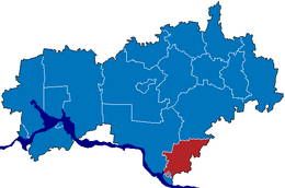 Volžskij rajon – Mappa