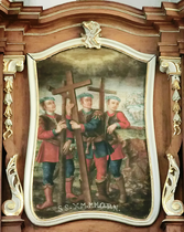 Dix mille martyrs, 1763, Église Saint-Pierre-et-Paul, Villmar.