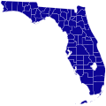 1932 United States Senate Election in Florida by County