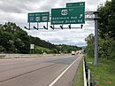 I-68/US 40/US 220 concurrency in Cumberland