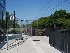 Dordrecht, Zugang zum Bahnsteiggleis 1