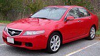 2004-2005 Acura TSX photographed in USA.