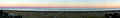 Panorama: Sonnenuntergang an der Adria