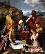 Andrea del Sarto, Pietà de Luco, 1523-24.