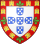 Wappen der portugiesischen Könige von Johann I. bis Alfons V.