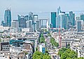 La Défense gezien vanuit Parijs