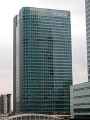 Barclays Bank headquartersOne Churchill Place, Canary Wharf