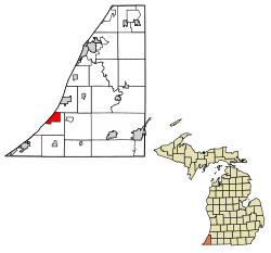 Location of Shorewood-Tower Hills-Harbert, Michigan
