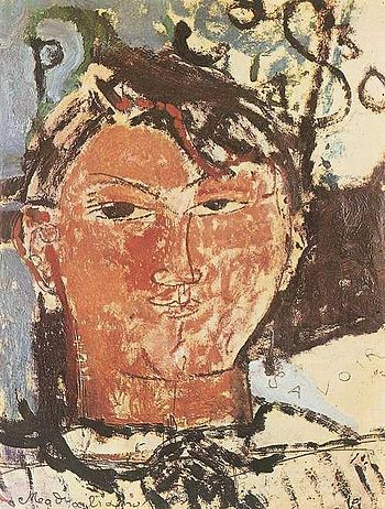 Amedeo Modigliani: Bildnis Pablo Picasso. 34,2...