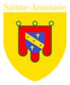 Armes de Sainte-Anastasie (Cantal)