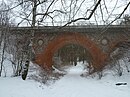 Steinbogenbrücke (Überführung der Eisenbahnstrecke Berlin-Wiesenburg), südwestlich von Borne