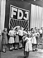 Zakládající ceremoniál FDJ v Berlíně, 1947