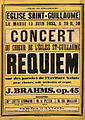 Un requiem allemand de J. Brahms (1933)