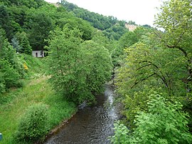 The Chavanon river, in Feyt