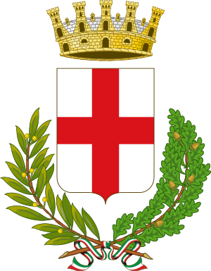Coat of Arms of Milan, Italy.