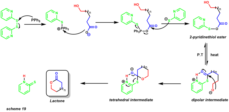 mechanism of Corey-Nicolaou macrolactonization