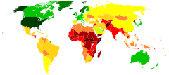 Countries by 2019 GDP (nominal) per capita Countries by GDP (nominal) per capita in 2019.svg