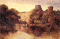 Осенний пейзаж с замком