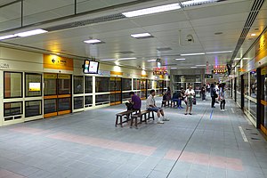 大橋頭站月台