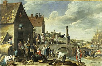 Ifjabb David Teniers - Közmondások (1645 körül)