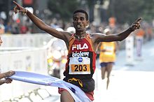 Dawit Fikadu kam auf den fünfzehnten Platz