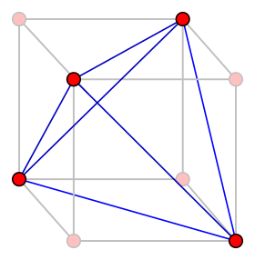 Image illustrative de l’article Demi-hypercube (graphe)